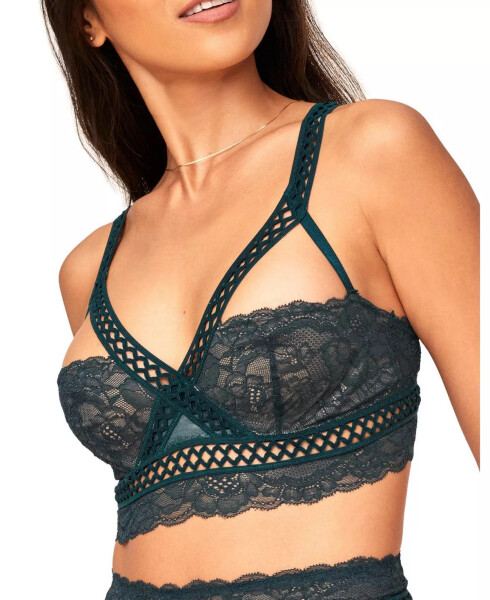 Women's Verana Unlined Balconette Bra Dark green - 2