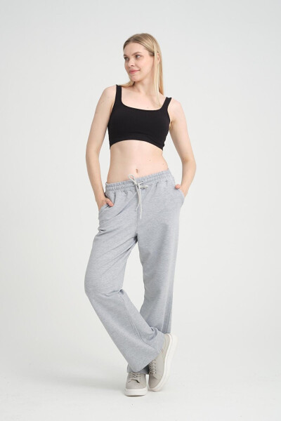 Women's Wide Leg Sweatpants SPR24EA88 - 1