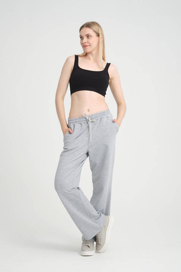 Women's Wide Leg Sweatpants SPR24EA88 - 1