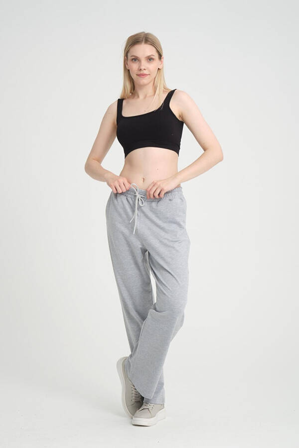 Women's Wide Leg Sweatpants SPR24EA88 - 3