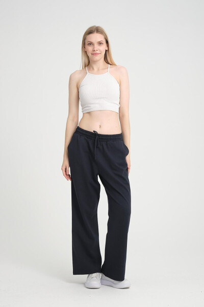 Women's Wide Leg Sweatpants SPR24EA88 - 4