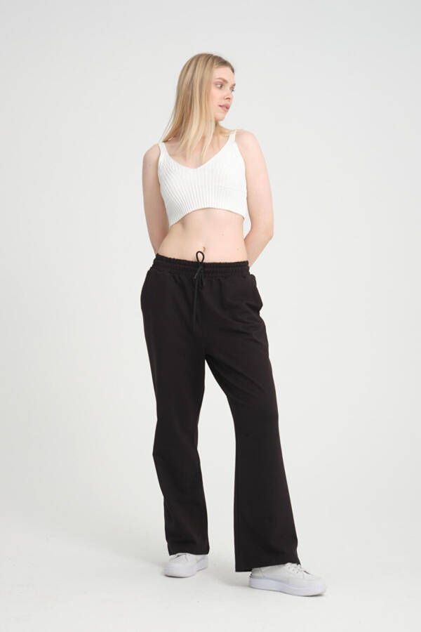 Women's Wide Leg Sweatpants SPR24EA88 - 4