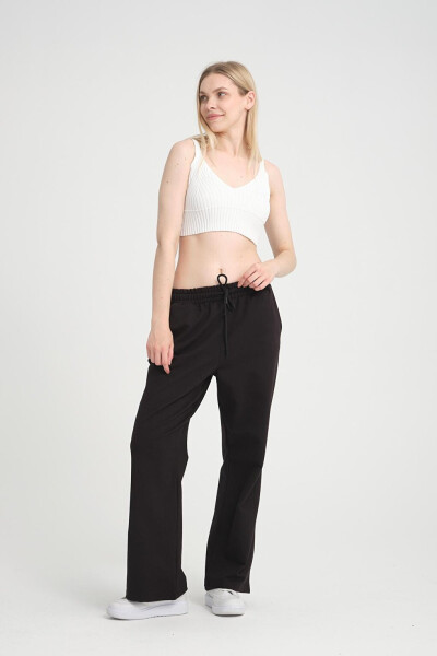 Women's Wide Leg Sweatpants SPR24EA88 - 5