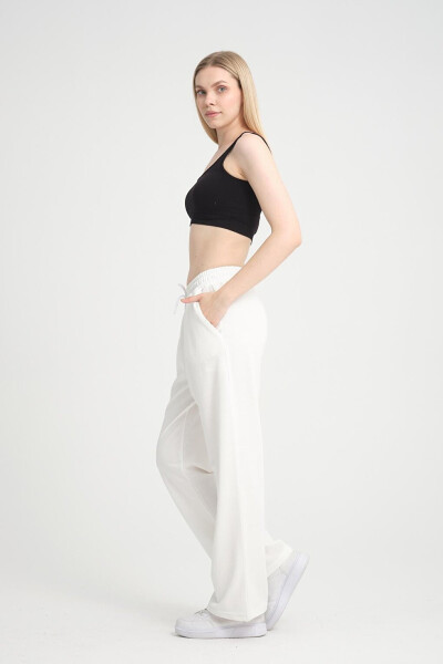 Women's Wide Leg Sweatpants SPR24EAK88 - 4