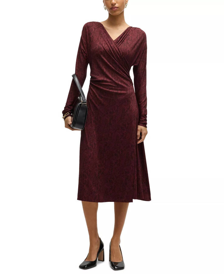 Women's Wrap-Front Dress Open Misc - 1