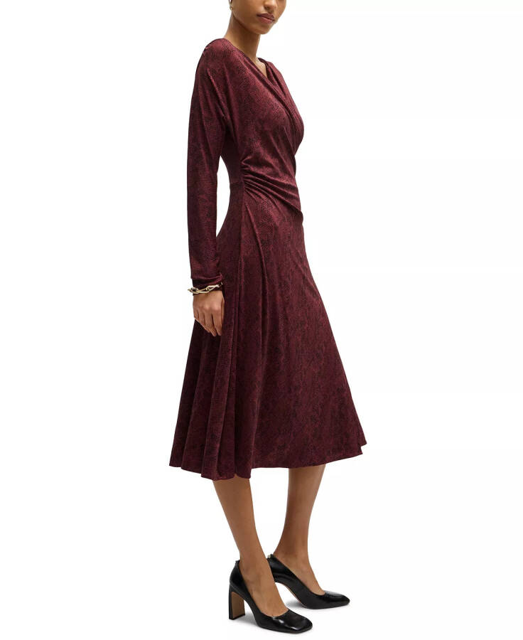 Women's Wrap-Front Dress Open Misc - 4