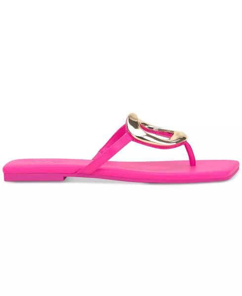 Women's Yadira Flat Sandals, Created for Modazone Fuchsia - 2