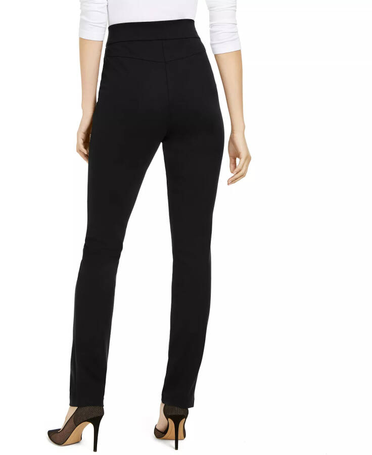 Women's Zip-Pocket Pants, Created for Modazone Deep Black - 6