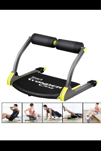 Wonder Core Smart Profesyonel Fitness Mekik Kondisyon Fitness Egzersiz Zayıflama Spor Aleti - 5