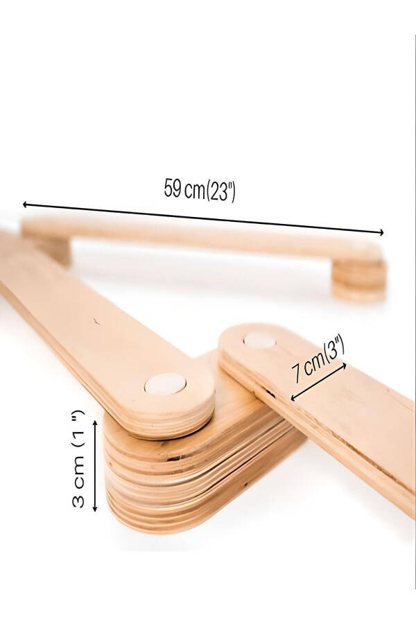 Wood Balance Beam, Balance Board, Kids Activity Toy - 7