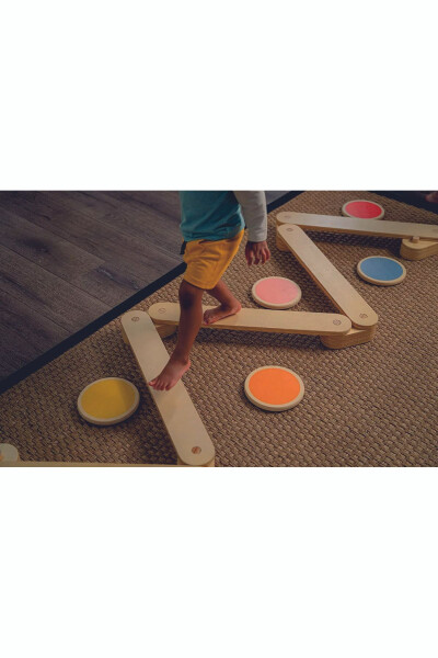 Wooden Balance Beam, Balance Board, Toy, Activity Toy, Wooden Toys, Montessori Toy - 22