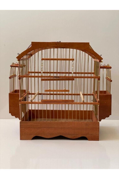 Wooden Bird Cage - 10