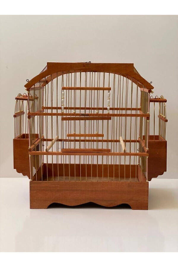 Wooden Bird Cage - 5