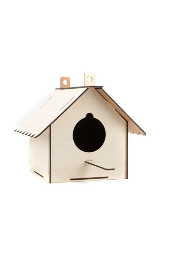 Wooden Birdhouse Bird Nest Bird Cage Shelter - 20 X 22 X 24 Cm - 12