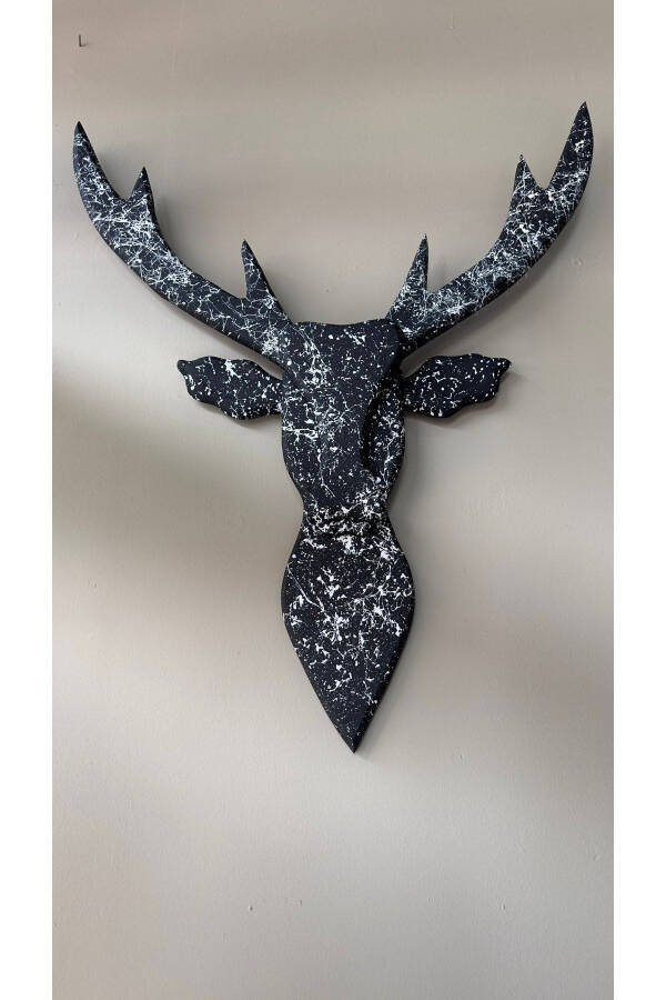 Wooden Deer Head Granite Pattern - 1