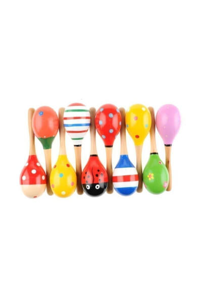 Wooden Maracas Set of 2 - 1