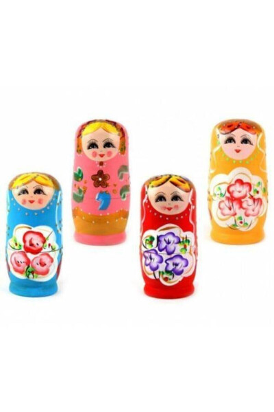 Wooden Matryoshka 5-piece Set - 8