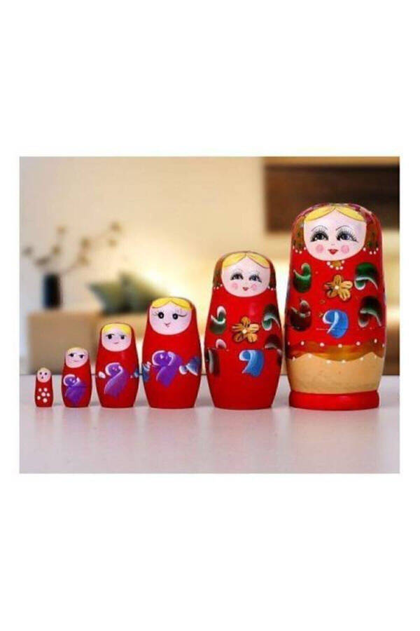 Wooden Matryoshka 5-piece Set - 3