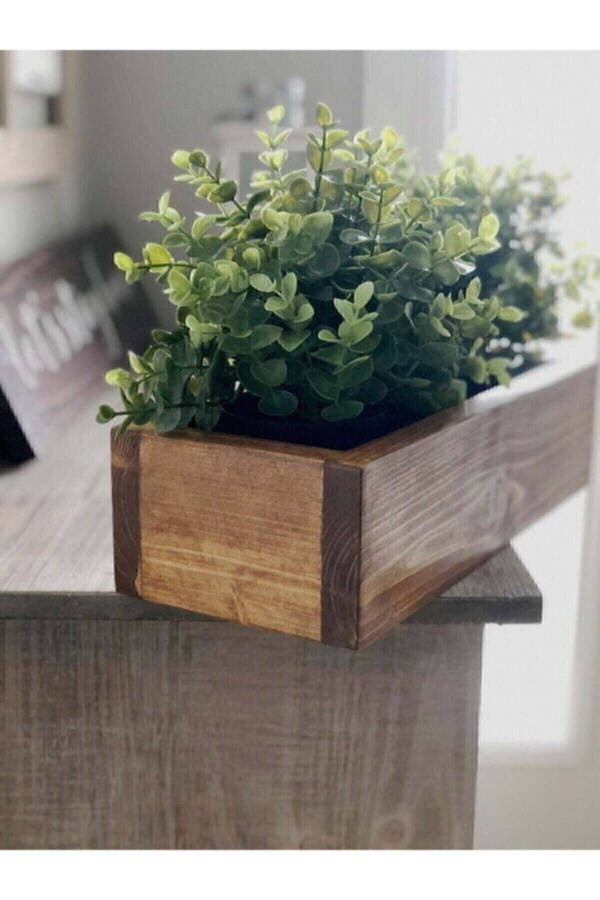 Wooden Planter Succulent Cactus or Organizer Multipurpose Box Succulent - 3