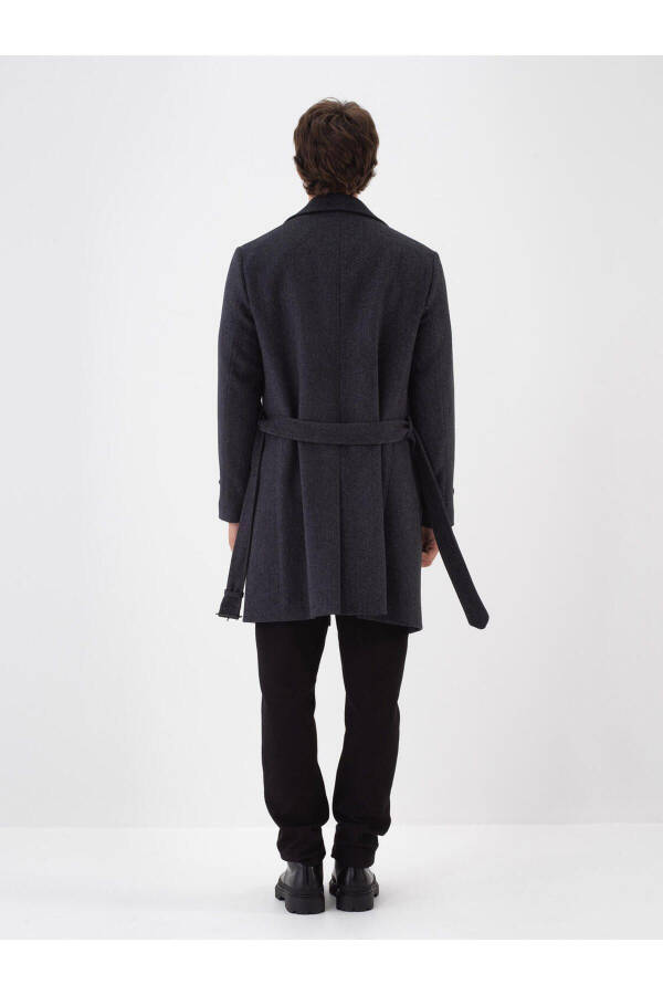 Wool plain coat - 8