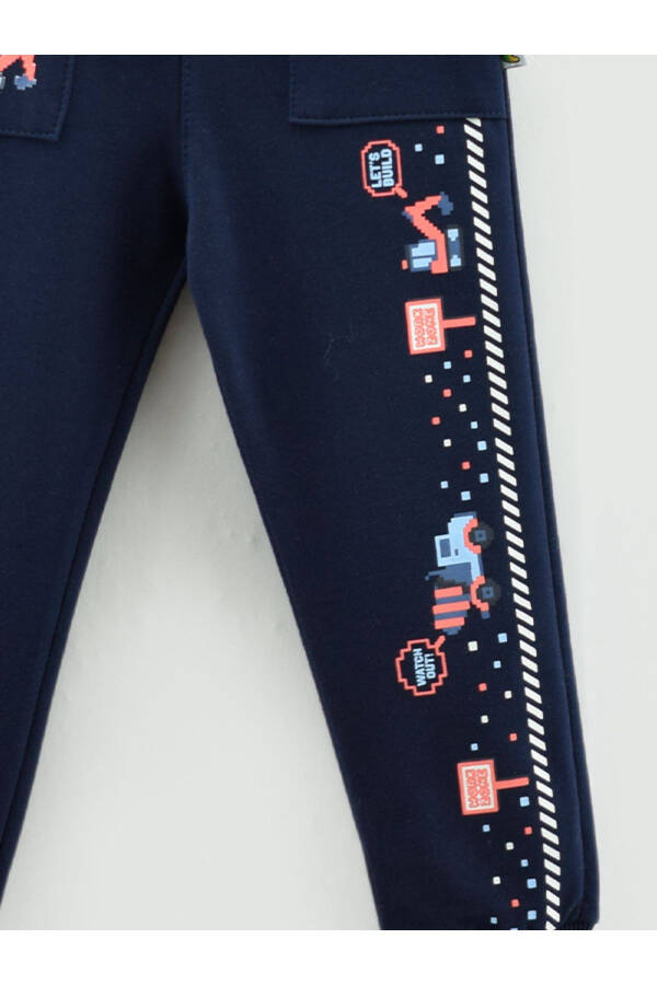 WORK ZONE Car Patterned Pocket Boys Sweatpants - 6