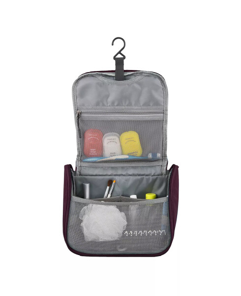 World Travel Essentials Hanging Toiletry Case Black - 4