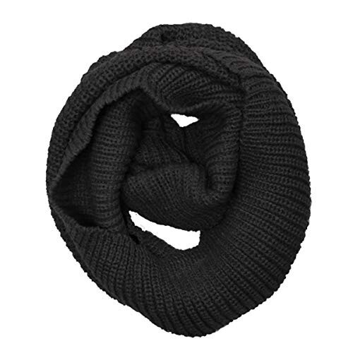 Wrapables Thick Knitted Winter Warm Infinity Scarf - 1