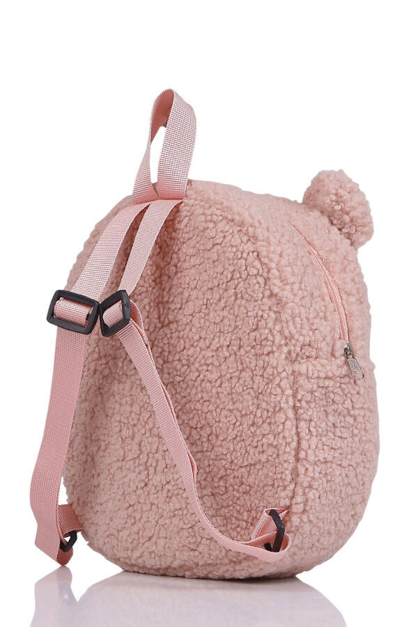 Write Your Name On The Label - Pink Teddy Nursery And Preschool Children's Backpack - 4