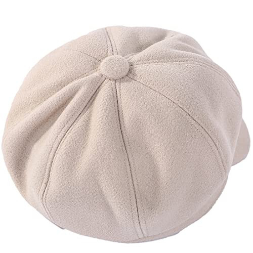 WULIQIUQIU French Beret Hats for Women Winter Newsboy Cap Spring Outdoor Sun Hat - 11