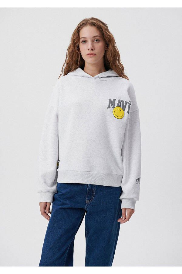 X Smiley Originals Grey Sweatshirt 1s10037-70057 - 16