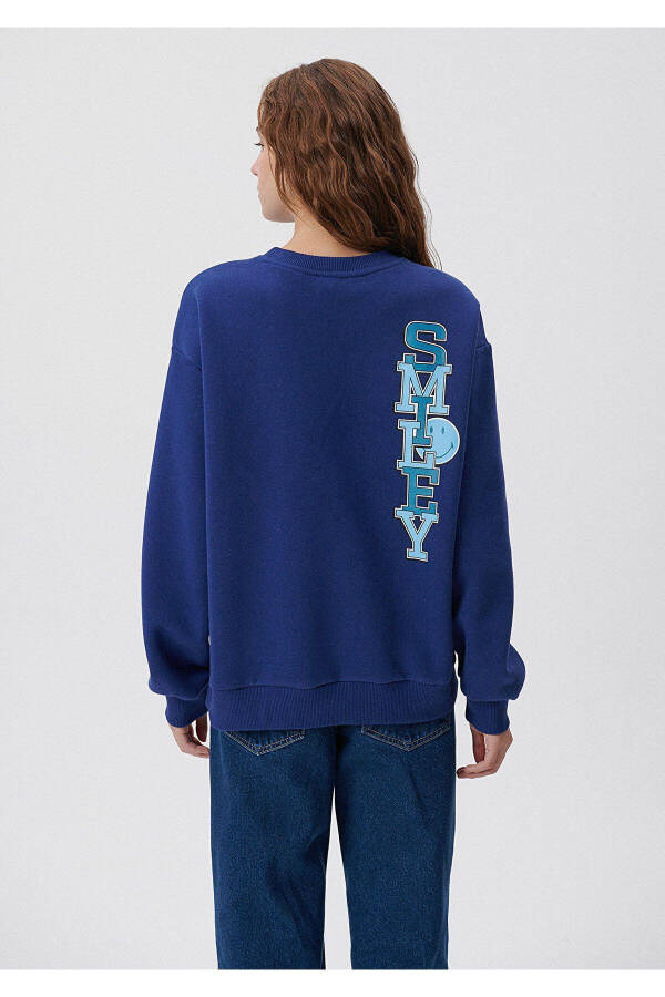 X Smiley Originals Lacivert Sweatshirt 1s10039-70722 - 25