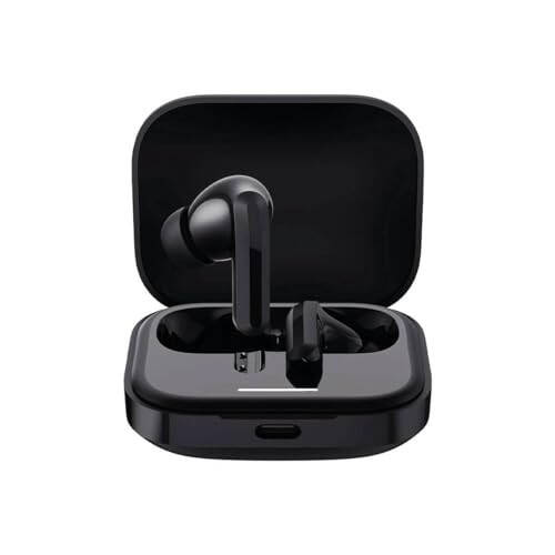 Xiaomi Redmi Buds 5 Kablosuz Kulaklık - 46dB Aktif Gürültü Engelleme, 40 Saat Pil Ömrü, Bluetooth 5.3, Siyah - 8