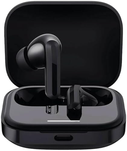 Xiaomi Redmi Buds 5 Wireless Earphone - 46dB Active Noise Canceling, 40 Hour Battery Life, Bluetooth 5.3, Black - 1