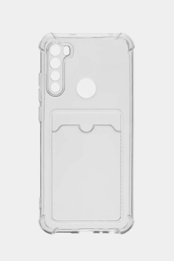 Xiaomi Redmi Note 8 Case Transparent Card Case Camera Protected Cornered Shockproof Case - 4