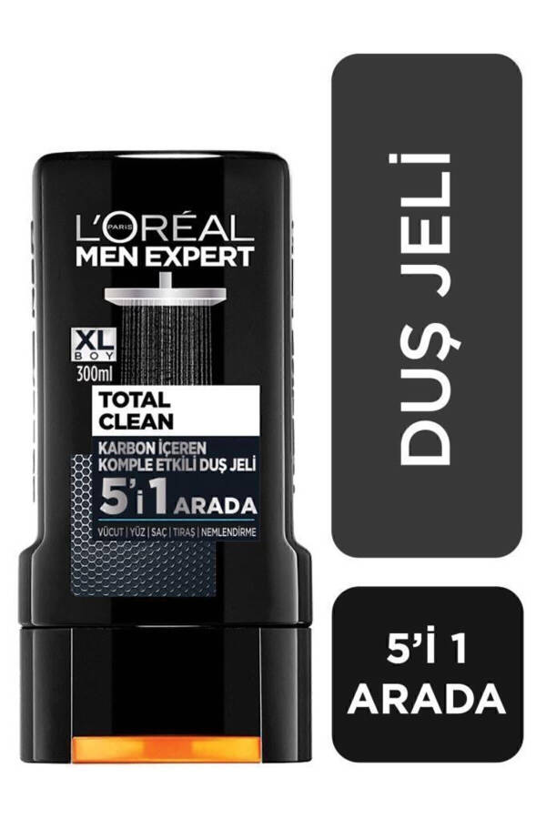 Xl Erkek Bakım Seti Total Clean Duş Jeli Pure Charcoal Yüz Yıkama Jeli Deodorant Roll On - 16