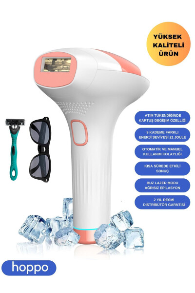 Xmia IPL Ice Laser Hair Removal Device 999,999 Shots 9 Levels Ultra Powerful - 1