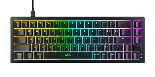 Xtrfy K5 Compact Gaming Keyboard RGB Wired US Layout (Black) - 3