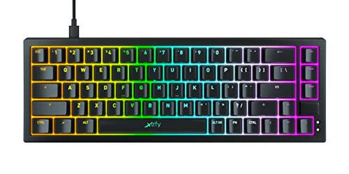 Xtrfy K5 Kompakt O'yin Klaviaturasi RGB Simli AQSh Tarzi (Qora) - 3