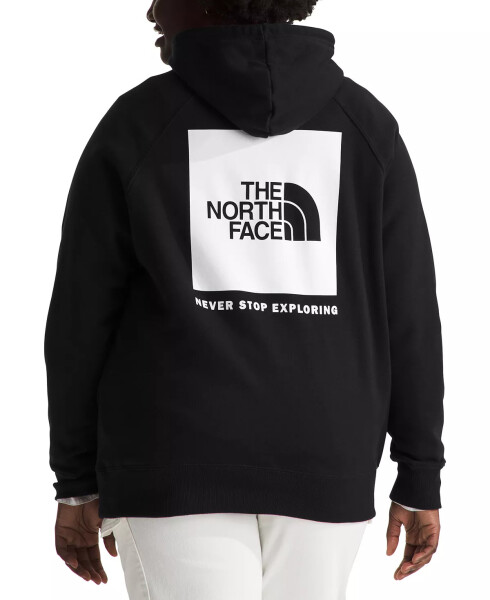 Худи с логотипом на молнии большого размера с длинным рукавом Tnf Black/tnf White - 2