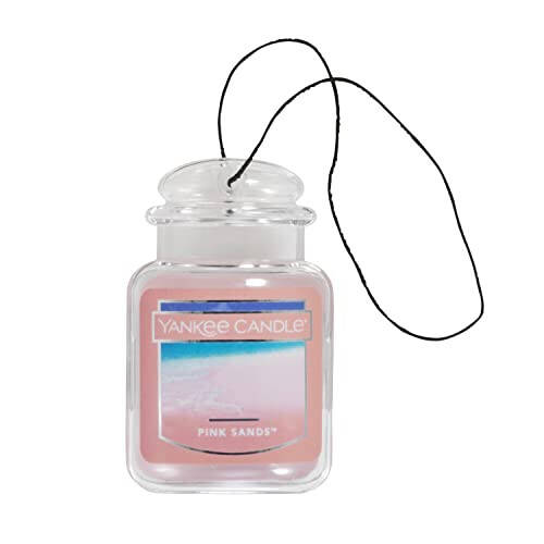 Yankee Candle Avtomobil Havo Tozalagichi, Osilib Turadigan Avtomobil Bankasi® Ultimate Pink Sands™ Xushbo'y, 30 Kungacha Hidlarni Yo'qotadi - 3