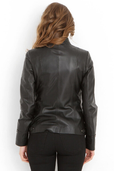 Yb2043 Genuine Leather Women's Jacket - 7