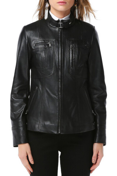 Yb2043 Genuine Leather Women's Jacket - 3