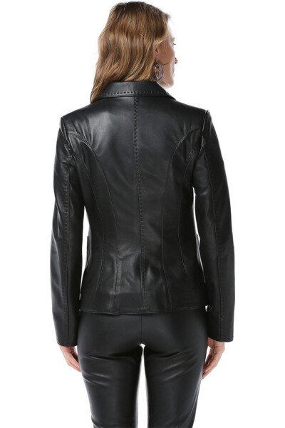 Yb358 Genuine Leather Women's Jacket - 3