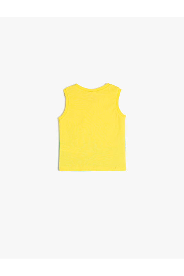 Yellow Baby Bodysuit (3smb30008tk) - 2