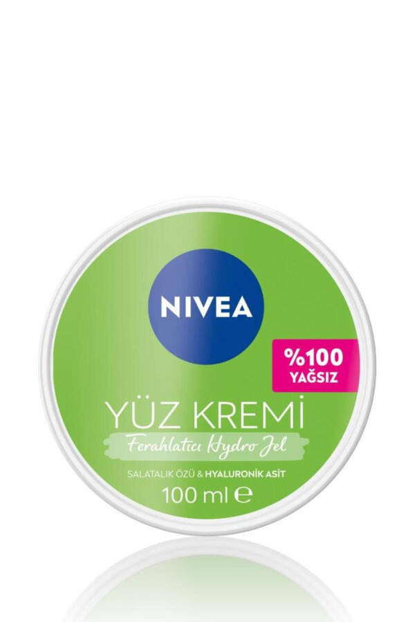 Yengillaydigan Gidrogеl Yuz Parvarish Kremi 100ml, Gialuron kislotasi, Yog'li Teri, Yaltirashga Qarshi Namlovchi - 3