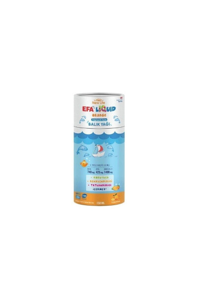 Yeni Yaşam Efa Sıvı Portakal 150 ml - 3