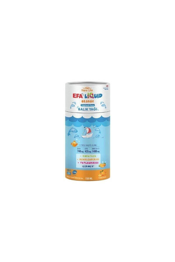 Yeni Yaşam Efa Sıvı Portakal 150 ml - 3