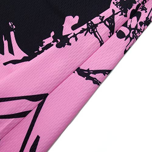 Youth Mountain Bike Shirts Cycling Jersey for Girls Boys Long Sleeve MTB Child Quick Dry Bicycle Downhill BMX Shirts Tops - 5