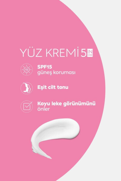 Yüz Kremi 100 Ml, Eşit Cilt Tonu, 24 Saat Nemlendirici Cilt Bakım, SPF15 - 4