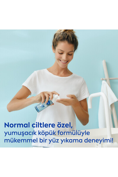 Yuz Yuvish Ko'piği Yuzni Tozalovchi Lotus Guli bilan Tirkashtiruvchi 150ml Oddiy Teri - 11